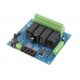 4-Channel DPDT Signal Relay Controller + 4 GPIO with I2C Interface